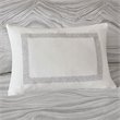 Madison Park Signature 8-Piece Cotton Hollywood Glam Comforter Set in White