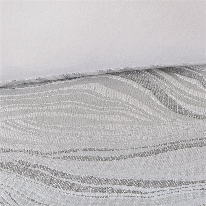 Madison Park Signature 8-Piece Cotton Hollywood Glam Comforter Set in White