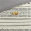 INK+IVY Cody 3-Piece Cotton Comforter Set w/ 2 Matching Shams in Gray