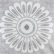INK+IVY Sofia Square Cotton Percale Embroidered Decorative Pillow in Gray