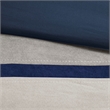 Madison Park Palisades 7-Piece Polyester Microsuede Comforter Set in Blue
