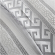 Madison Park Bennett 7-Piece Polyester Jacquard Comforter Set in Gray/Silver