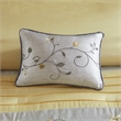 Madison Park Serene 7-Piece Fabric Embroidered Comforter Set in Yellow