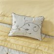 Madison Park Serene 7-Piece Fabric Embroidered Comforter Set - Yellow
