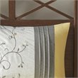 Madison Park Serene 7-Piece Fabric Embroidered Comforter Set - Yellow