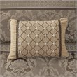 Madison Park Bellagio 7-Piece Jacquard Microfiber Comforter Set in Brown
