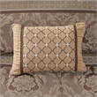 Madison Park Bellagio 7-Piece Polyester Jacquard Comforter Set in Brown