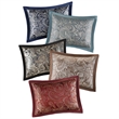 Madison Park Aubrey 12-Piece Polyester Jacquard Comforter Set in Navy