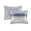 Madison Park Marina 8-Piece Microfiber Comforter and Coverlet Set in Blue