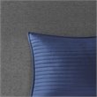 Madison Park Marina 8-Piece Microfiber Comforter and Coverlet Set in Blue