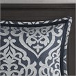 Madison Park Odette 8-Piece Polyester Jacquard Comforter Set in Navy