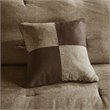 Madison Park Boone 7-Piece Polyester Microsuede Comforter Set in Brown