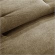 Madison Park Boone 7-Piece Polyester Microsuede Comforter Set in Brown