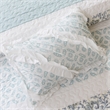 Madison Park Dawn 6-Piece Cotton Percale Printed Coverlet Set in Blue