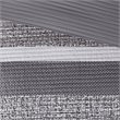 Madison Park Rhapsody 6-Piece Polyester Jacquard Reversible Coverlet Set in Gray