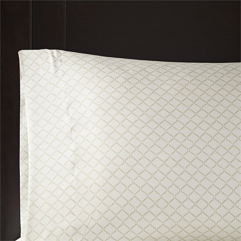 Madison Park Essentials Zara 16-Piece Polyester Jacquard Comforter Set in Brown