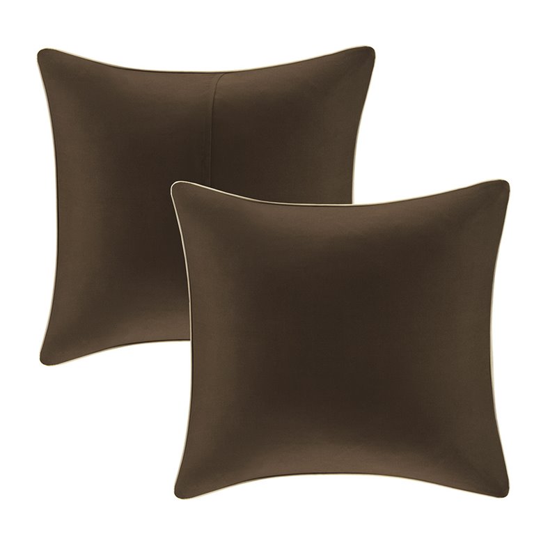 Madison Park Essentials Zara 16-Piece Polyester Jacquard Comforter Set in Brown