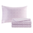Madison Park Essentials 7-Piece Cotton Lafael Complete Comforter Set in Purple
