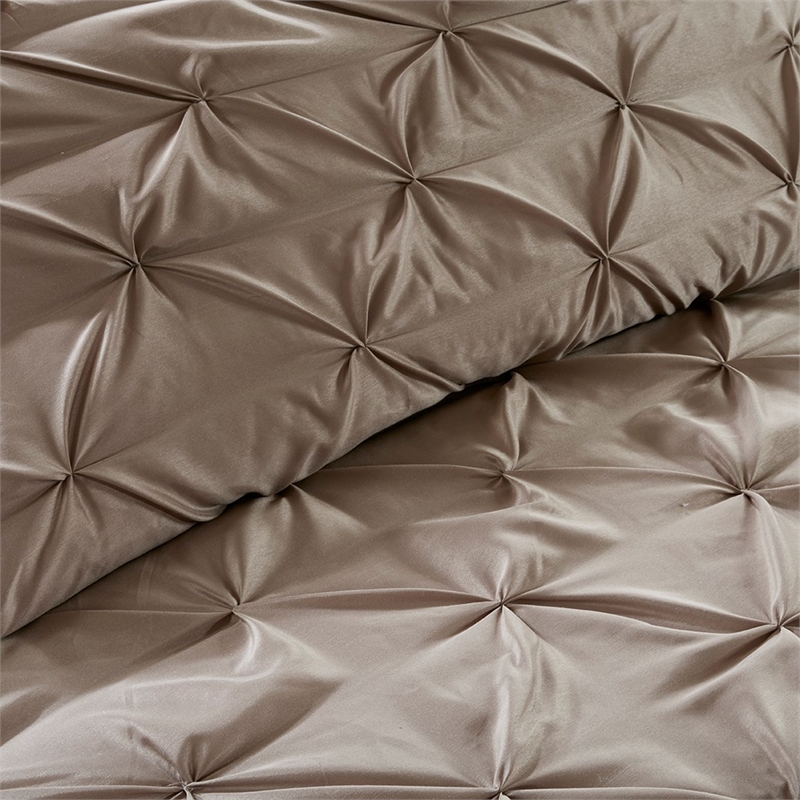 madison park essentials joella 24-piece polyester polyoni comforter set in brown