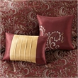 Madison Park Essentials Brystol 24-Piece Polyester Comforter Set in Red/Yellow