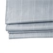 Madison Park Galen Polyester Basket Weave Light Filtering Roman Shade in Blue