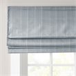 Madison Park Galen Polyester Basket Weave Light Filtering Roman Shade in Blue