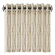 Madison Park Saratoga Polyester Cotton Rayon Fretwork Printed Valance in Beige