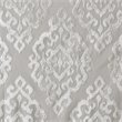 SunSmart Mirage Fabric Knitted Jacquard Total Blackout Window Panel in Gray