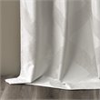 SunSmart Bentley Polyester Knitted Coated Total Blackout Window Panel in Ivory