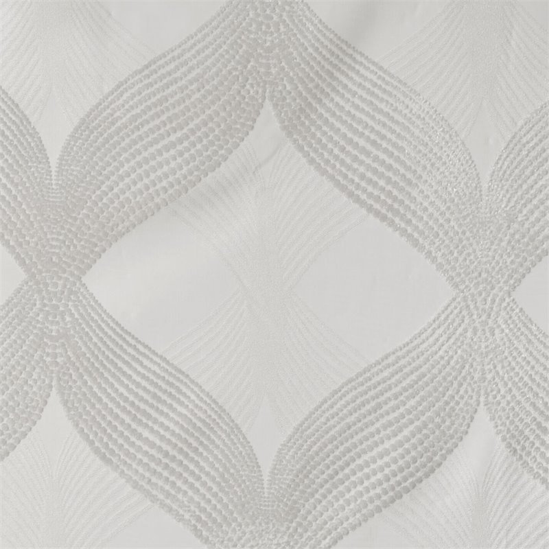 SunSmart Bentley Polyester Knitted Coated Total Blackout Window Panel in Ivory