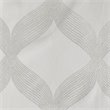 SunSmart Bentley Polyester Knitted Coated Total Blackout Window Panel in Ivory