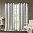 SunSmart Bentley Polyester Knitted Coated Total Blackout Window Panel in Ivory