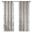 SunSmart Bentley Polyester Knitted Coated Total Blackout Window Panel in Ivory