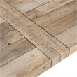 INK+IVY Sonoma Rectangular Metal and Wood Dining Table in Natural