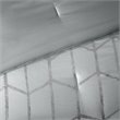 Intelligent Design Raina 5-piece Polyester Microfiber Comforter Set in Gray