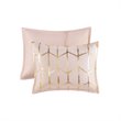 Intelligent Design Raina 5-piece Polyester Microfiber Comforter Set in Pink
