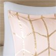 Intelligent Design Raina 5-piece Polyester Microfiber Comforter Set in Pink