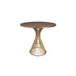 INK+IVY Mercer Oval Mid-Century MDF and Metal Dining Table in Natural