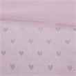 Mi Zone Rosalie Polyester Printed Brushed Comforter Set in Pink Blush