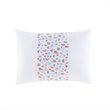 Mi Zone Glimmer Polyester Glitter Printed Comforter Set in Aqua Blue