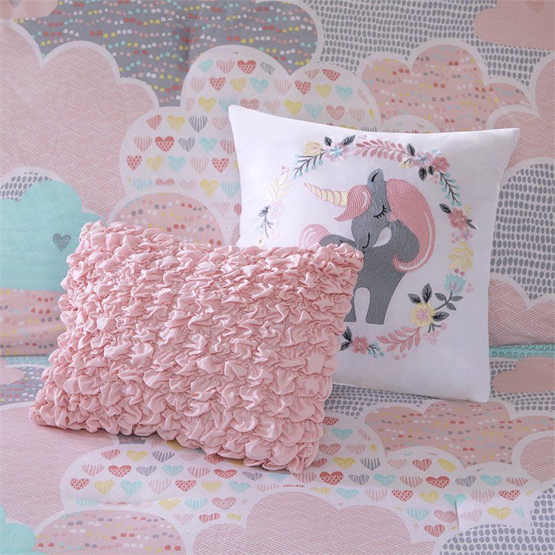 Urban Habitat 5-piece Cotton Printed Comforter Set - Multi-Color