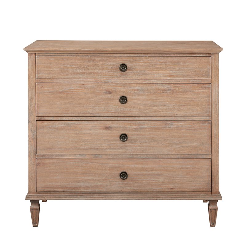 Madison Park Signature Victoria Wood Small Dresser in Natural