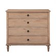 Madison Park Signature Victoria Wood Small Dresser in Natural
