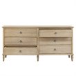 Madison Park Signature Victoria 6-Drawer Wood Dresser in Natural/Gray