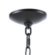Hampton Hill Brighton 6-light Metal Chandelier Lamp in Black