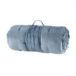 Intelligent Design Edelia Polyester Chenille Long Floor Cushion in Aqua Blue