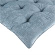 Intelligent Design Edelia Polyester Chenille Long Floor Cushion in Aqua Blue