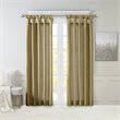Madison Park Emilia Polyester Twisted Tab Lined Window Panel in Bronze