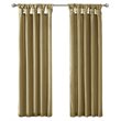 Madison Park Emilia Polyester Twisted Tab Lined Window Panel in Bronze