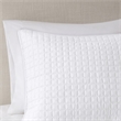 510 Design Otto 3-Piece Polyester Microfiber Coverlet Set in White